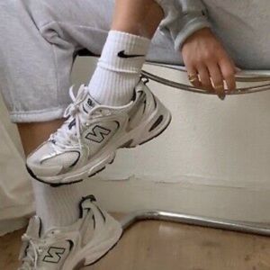 New Balance Retro 530 White Navy